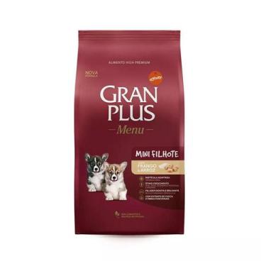 Imagem de Ração Gran Filhotes Raças Pequenas E Mini Frango/Arroz 1Kg - Gran Plus