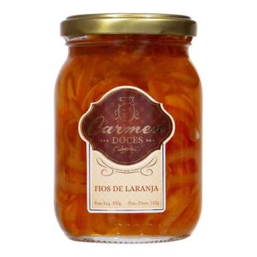 Imagem de Fios De Laranja Carmen Doces 300g - Doces Carmen