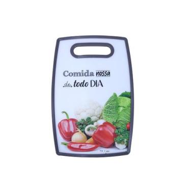 Imagem de Tábua de corte plástico para cozinha carnes legumes verduras - Casita,