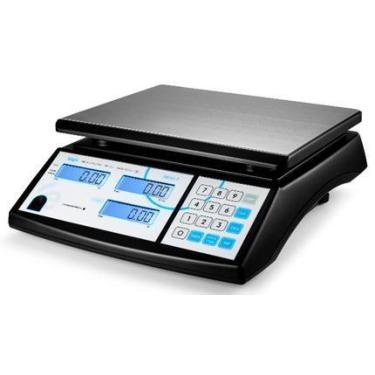 Imagem de Balança DP30 Elgin 30KG /5G C/Bateria e Selo Inmetro, Preto