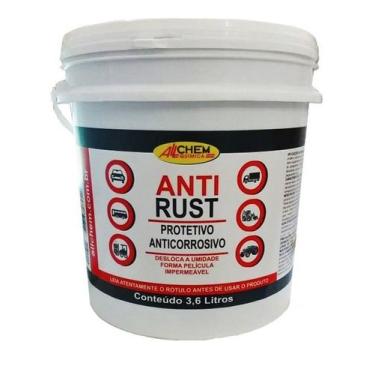 Imagem de Protetor Anticorrosivo Anti Rust Impermeável Allchem 3,6 Lt - ALLCHEM 