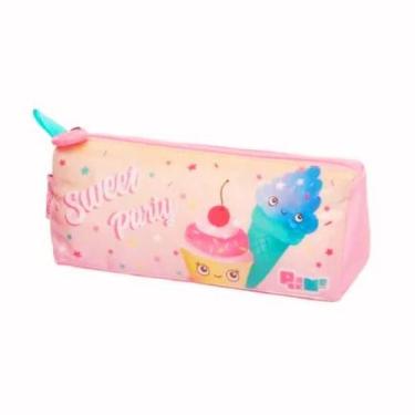 Imagem de Estojo Infantil Sorvete Escolar Organizador Porta Lápis - Pacific