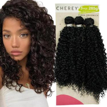 Imagem de Cabelo Cacheado Estilo Goivo Bundles Cherey Golvo Organico - bbless, P