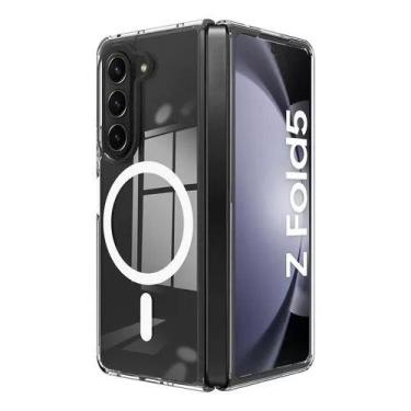 Imagem de Capa Capinha Clear Case Magnética Carregamento sem fio para Samsung Ga