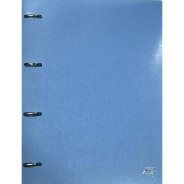 Imagem de Caderno Fichário Argolado A4 Teen Cores Pasteis ACP, Azul
