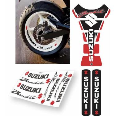 Imagem de Adesivo Protetor + Tankpad + Plotter +  Suzuki Bandit - Resitank