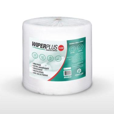 Imagem de Pano Multiuso Wiper Pro 50 25cmx240m Branco Talge