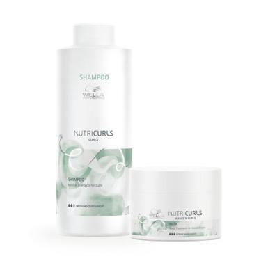 Imagem de Wella Professionals Nutricurls Shampoo 1L+Máscara 150ml