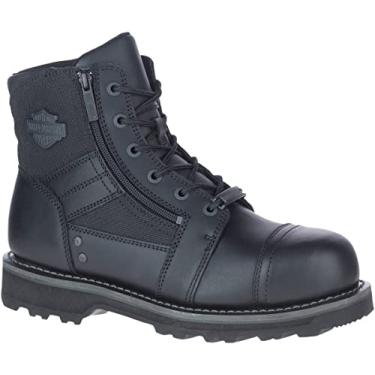 Imagem de Harley-Davidson Motociclista Masculina, Moto, Botas de Motocicleta, Preto, 8.5