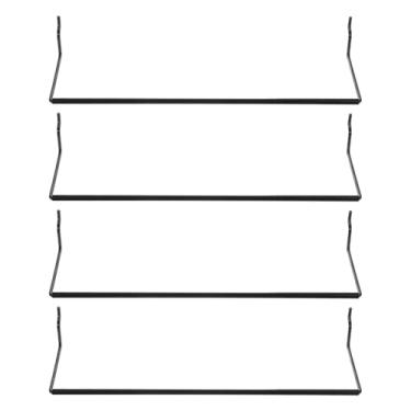 Imagem de HARFINGTON 4 peças de suporte de toalha de papel para quadro de estacas de metal de 28 cm, ganchos para pendurar na parede, ferramentas de organização para cozinha, lavanderia, banheiro, cozinha,