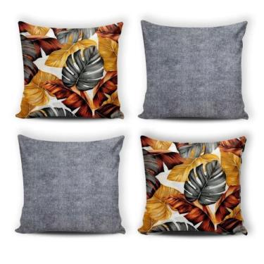 Imagem de Kit 6 Capas Almofadas Lindas Decorativas Sala Sofá C/ Ziper - JH Enxov