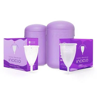Imagem de Kit 2 Coletores Menstruais Inciclo + 2 Cápsulas Esterilizadoras, 1 Col