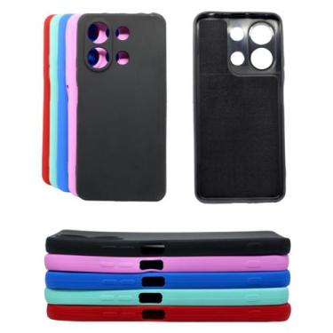 Imagem de Capa Capinha Para Redmi Note 13 4g Aveludada Silicone Case - Mustangsh
