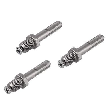 Imagem de 3 peças SDS Plus 13 mm/0,51 pol. Adaptador de chave de fenda redonda de rosca