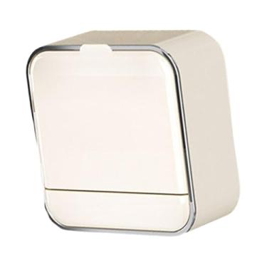 Imagem de Generic Suporte para saboneteira para parede de chuveiro, autodrenante, montagem na parede, à prova de poeira, com bandeja de drenagem, recipiente para, Branco