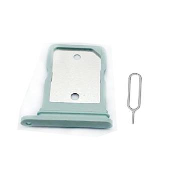 Imagem de Suporte para leitor de bandeja de memória SIM Micro SD compatível com Google Pixel 5 SIM Pin (verde)