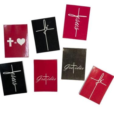 Imagem de Bloco de Anotação Símbolos Cristãos Sortidos - Diversos, Único