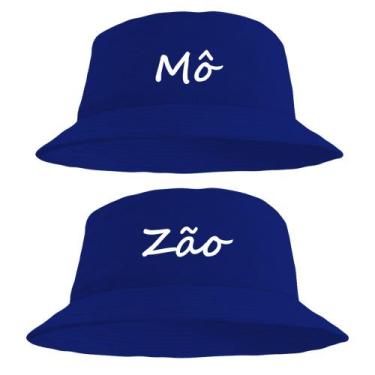 Imagem de Kit Casal Chapéu Bucket Hat Estampado Mozao - MP Moda Masculina, Único