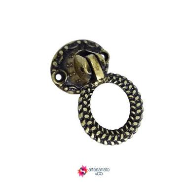 Imagem de Puxador Redondo - Artesanato & Co., Ouro Velho