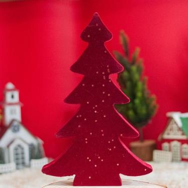Imagem de Árvore Decorativa - Vermelho - 14 x 22cm - Cod.MD480 - 1 unidade -  - 