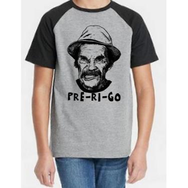 Imagem de Camiseta Infantil Seu Madruga - Prerigo - Alternativo Basico, 8 / Cinz
