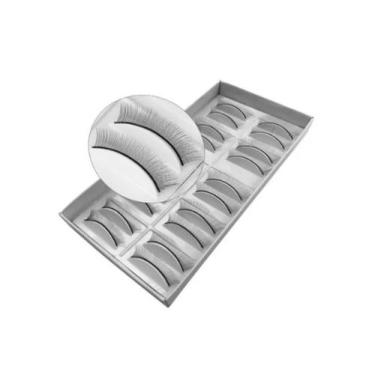 Imagem de Kit 10 Pares De Cílios Para Treino Extensão Fio A Fio Volume Russo Las