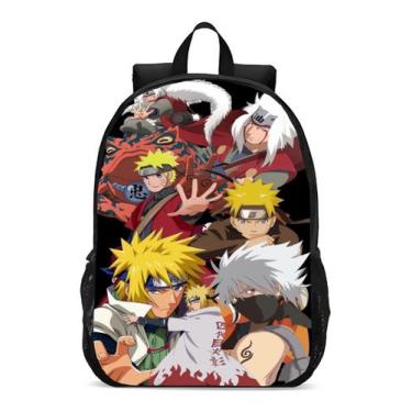 Imagem de Mochila Escolar Infanto Juvenil  Anime Mangá Novidade Geek Skin 0163, 