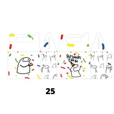 Imagem de 50 Caixas Milk Caixinha Lembrancinha Aniversário Tema - Impressões Pap