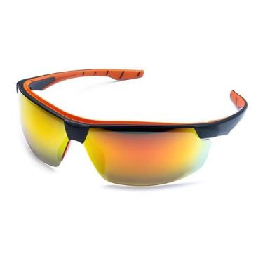 Imagem de Óculos de Proteção UV Steelflex Neon - STEEL FLEX, Vermelho