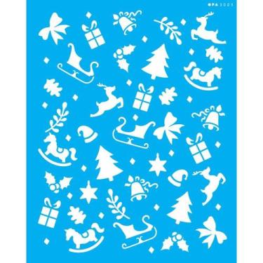 Imagem de Stencil Opa 20 x 25 cm - Estamparia Natal - 3005 - Opa Criando Arte