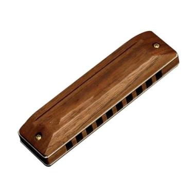 Imagem de Para Iniciantes harmônica Harmônica 10 Buracos 20 Músicas Órgão Bucal Blues Deluxe Harmonica Key Of C Para Adultos Iniciantes