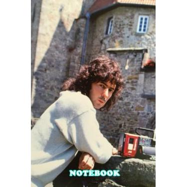 Imagem de Notebook : Ritchie Blackmore Deep Purple Notebook Journal Blank Ruled Writing Journal for School, Home or Work - Thankgiving Notebook #515