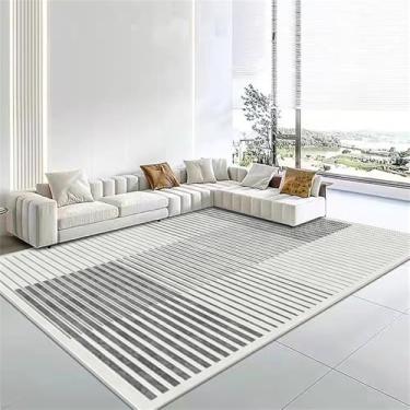 Imagem de HJZSZX Tapete leve para sala de estar, fácil de cuidar, tapete para quarto, sofá, mesa de centro, tapete para cama, JSJR, 8,50 x 80 cm (1,6 x 2,6 pés)