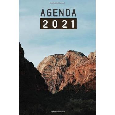 Imagem de Agenda 2021: Diario Planner Calendario 12 mesi - 1 gennaio 2021-31 dicembre 2021 | Pianificatore Agenda Settimanale A5 |Idee Regalo Originali