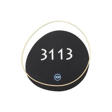 Imagem de ZENZEA Placas iluminadas de alta qualidade, quartos privados de hotéis, números de quarto de homestay, sinalização interna, salas privadas de restaurante, campainhas, placas de controle de cliente,