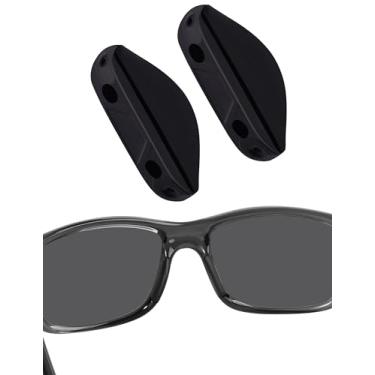 Imagem de BLAZERBUCK Almofadas de nariz de substituição para óculos de sol Oakley Turbine Rotor OO9307 - Preto