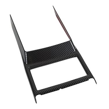 Imagem de Capa de Suporte de Copo de Carro Com Padrão de Fibra de Carbono, Capa de Alto Brilho, Substituição para Outlander 2023