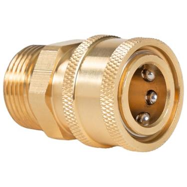 Imagem de Westinghouse Equipamento de energia para uso externo, encaixe de mangueira de conexão rápida M22-14 mm para lavadora de pressão para mangueira de lavadora de pressão