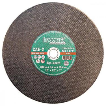 Imagem de Disco Corte Ferro Itambe 12''X1/8''X1'' 2 Telas Cae-2