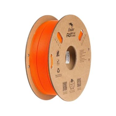 Imagem de Filamento Ender Fast PLA Creality para Impressora 3D Laranja 1Kg 1.75mm
