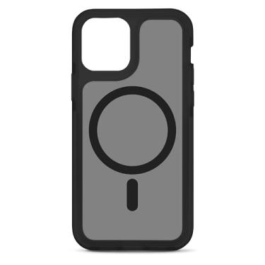 Imagem de iHome Capa de telefone Velo absorvente de choque para Apple iPhone 12 Pro/12 preta