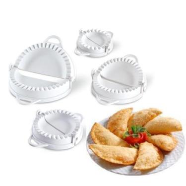 Imagem de Kit Forma Para Pastel Risoli E Fogazzas Com 4 Tamanhos - Ling Brin - L