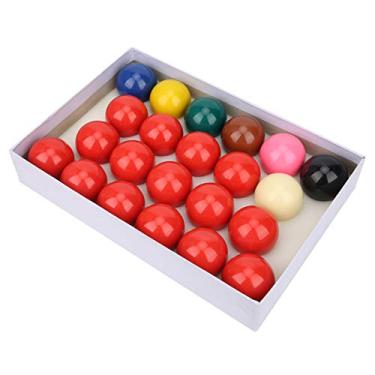Imagem de 22pcs 52,5 Mm Bolas de Piscina de Resina Definir Bolas de Mesa de Bilhar de Sinuca, Bom Trabalho, Brilho Brilhante, Confortável Com Sensação de Bola de Jogo Oficial, Bilhar