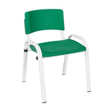 Imagem de Cadeira Infantil Iso Para Atividades Didáticas Creche Escola Empilháve