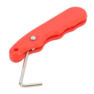 Imagem de Ferramenta Mais Apertada de Skate de Skate de Gelo Com Design Curvo para Ajuste Seguro e Seguro de Aço Inoxidável e Mais Aperto de Renda de Skate Plástico