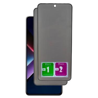 Imagem de 2x Pelicula Privacidade Curva 3d 5d 9d Para Poco X7 Pro 5g - Mustangsh