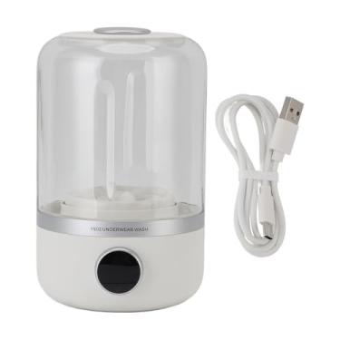 Imagem de Mini Lavadora de Lavanderia, Limpeza Inteligente e Sem Esforço Carregamento Conveniente Máquina de Lavar Silencioso e Portátil para Roupas de bebê e Itens Pequenos (10W)