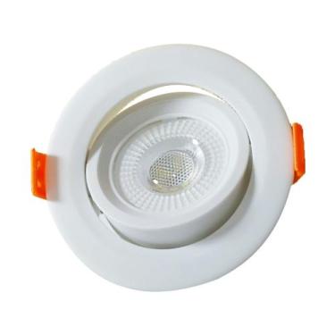 Imagem de 4 Spot Croica Super Led Direcionável Bivolt 7w. Frio Oferta. - Oliver