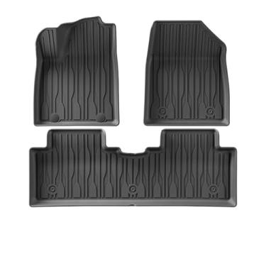 Imagem de Tapetes de carro compatíveis com BYD Yuan Pro Yuan Up 2025 2024 Cargo Liner Mat impermeável antiderrapante Foot Pad Seat Back Protector Carpet(1pcs)