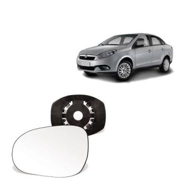 Imagem de Lente Base Retrovisor Esq Grand Siena 2013 2014 2015 2016 - BLAWER